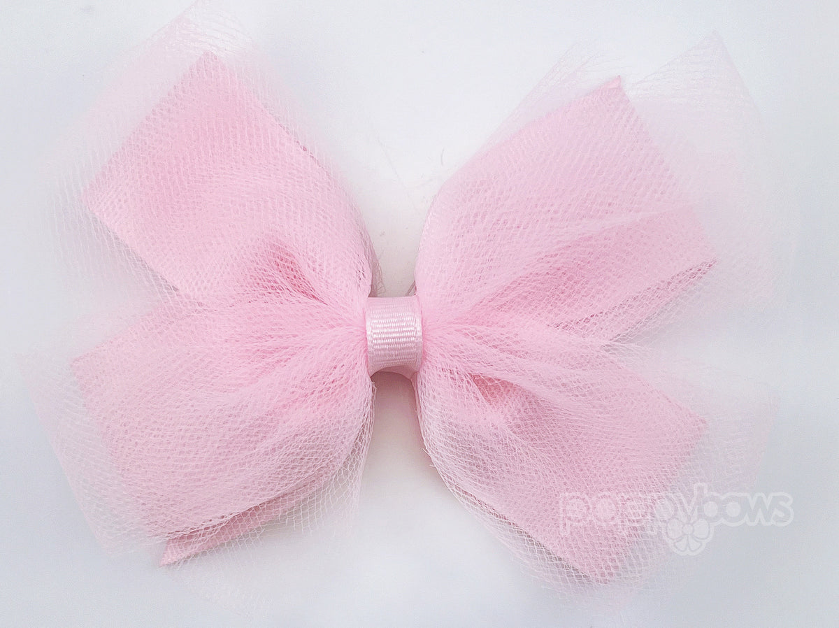 Ballerina Pink Tulle Ribbon Top