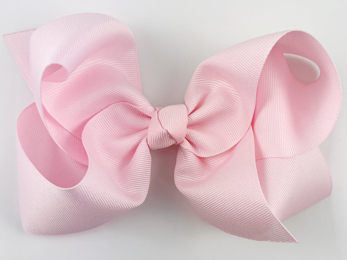  LFOUVRE Pink Hair Bow, 6pcs Hair Bows for Women, Pink