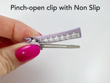 Lavender Satin 3" Inch Hair Bow