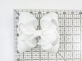Charcoal 5 inch Hair Bow