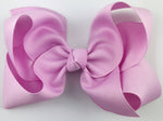 pink hair bow for girls